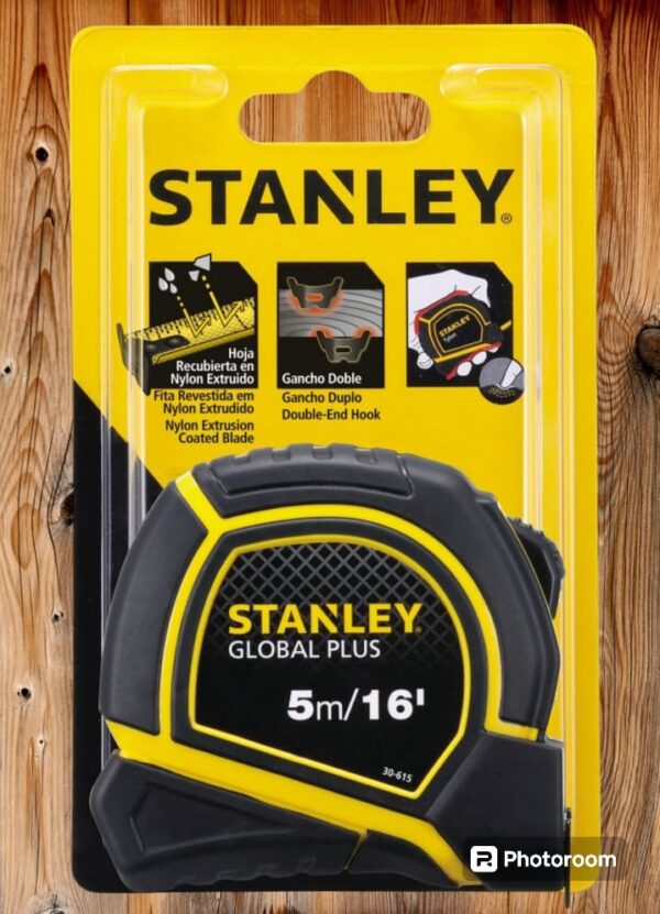 Flexometro Stanley 5m/16'