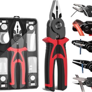 Juego De Alicates 5 En 1 Intercambiable