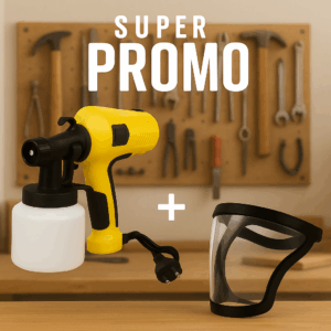 Pistola De Pintura Careta Protectora